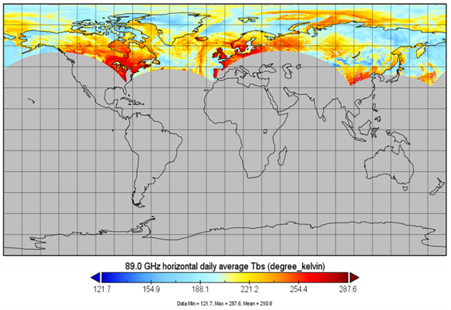 Detection of Arctic Sea Ice Using 89 GHz Microwave Radiometer Channels