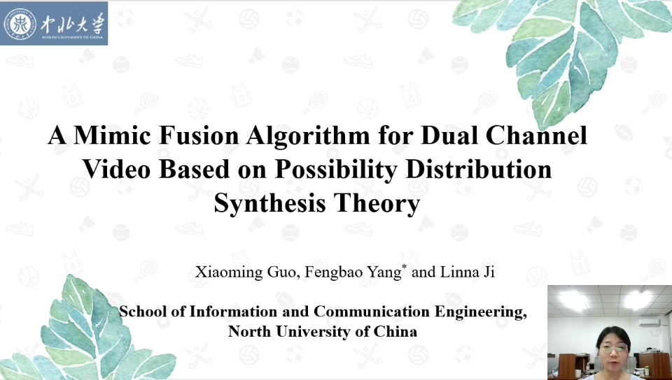 A Mimic Fusion Algorithm for Dual Channel Video Based on Possibility Distribution Synthesis Theory